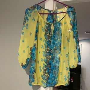 # casual blouse# floral# summer blouse